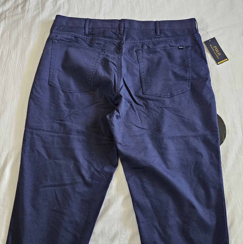 Polo Ralph Lauren Active Fit Performance Wicking Navy Blue Men's Size 36x32 - Picture 7 of 8